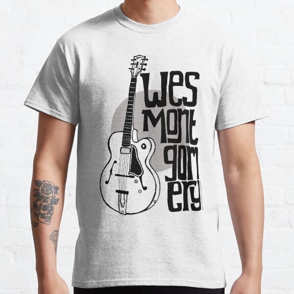 Jazz Guitar Wes Montgomery Music Lover Classic T-Shirt