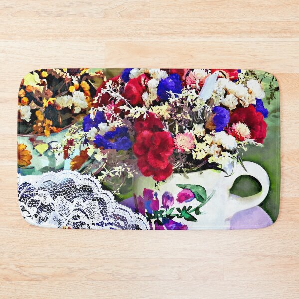 Item preview, Dried Flowers in Teacups designed and sold by Susan Savad.