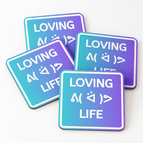 Item preview, Text Emoji Loving Life designed and sold by SpiffyD.