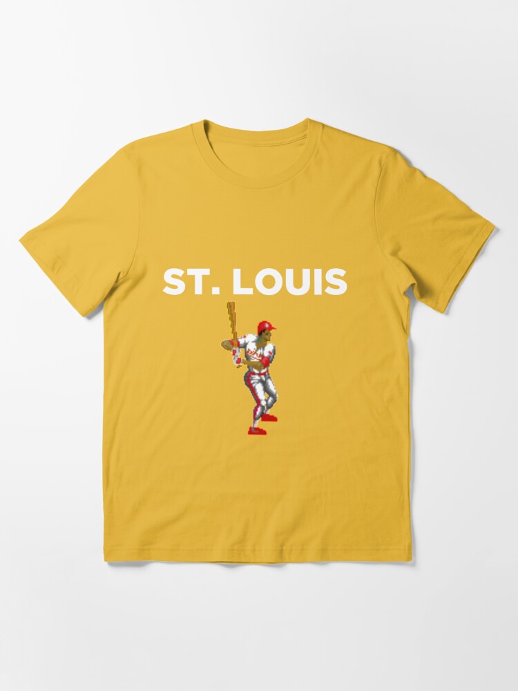 St. Louis Baseball Retro / Video Game / 8-Bit Style Shirt (v2) Essential  T-Shirt for Sale by PopCultureClub