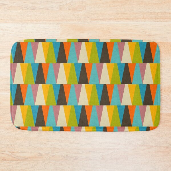 Item preview, Retro Color Block Triangle Color Happy designed and sold by susycosta.