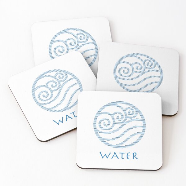 Item preview, Water element logo ,  Avatar: The Last Airbender , element colour designed and sold by Smartyboyx14.