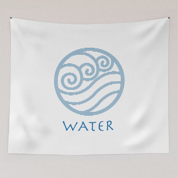 Item preview, Water element logo ,  Avatar: The Last Airbender , element colour designed and sold by Smartyboyx14.