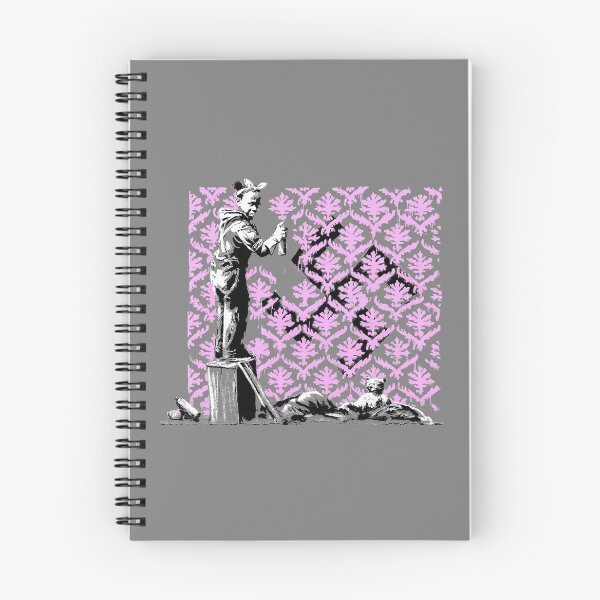 Item preview, Banksy Girl painting over a swastika cross designed and sold by Artaxias_Designs.