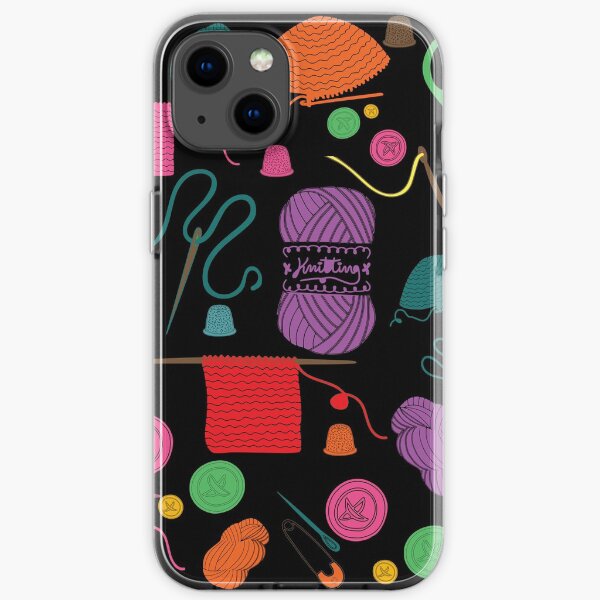 Knitting iPhone Soft Case