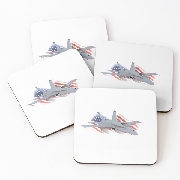 Item preview, American Jet Fighter with American Flag designed and sold by NorseTech.