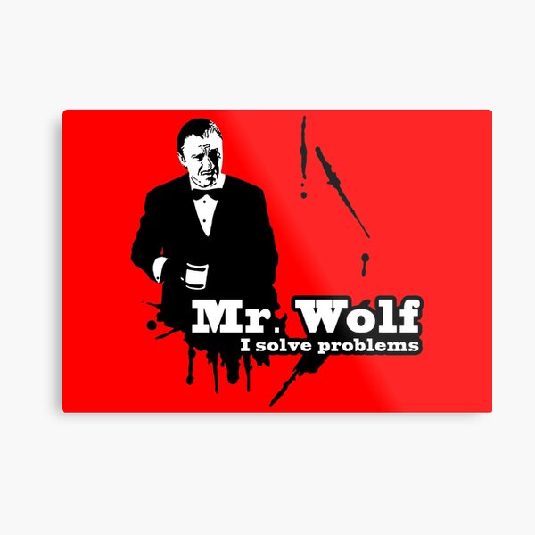 Mr. Wolf Impression métallique