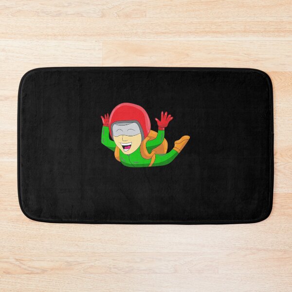 Item preview, Skydiving - parachutist with red helmet designed and sold by Mohja-Design.
