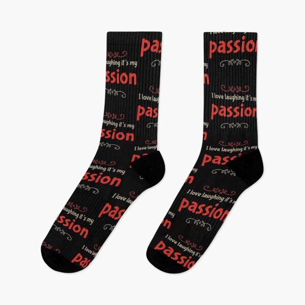 Item preview, I Love Laughing, It's My Passion Quotes Message Gift Ideas Black T Shirts  designed and sold by mygiftideas.