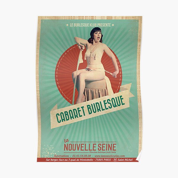 Cabaret Burlesque 2019 Poster