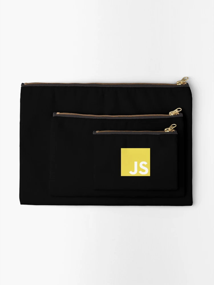 Thumbnail 2 of 4, Zipper Pouch, Java Script Logo designed and sold by dimasajeng.