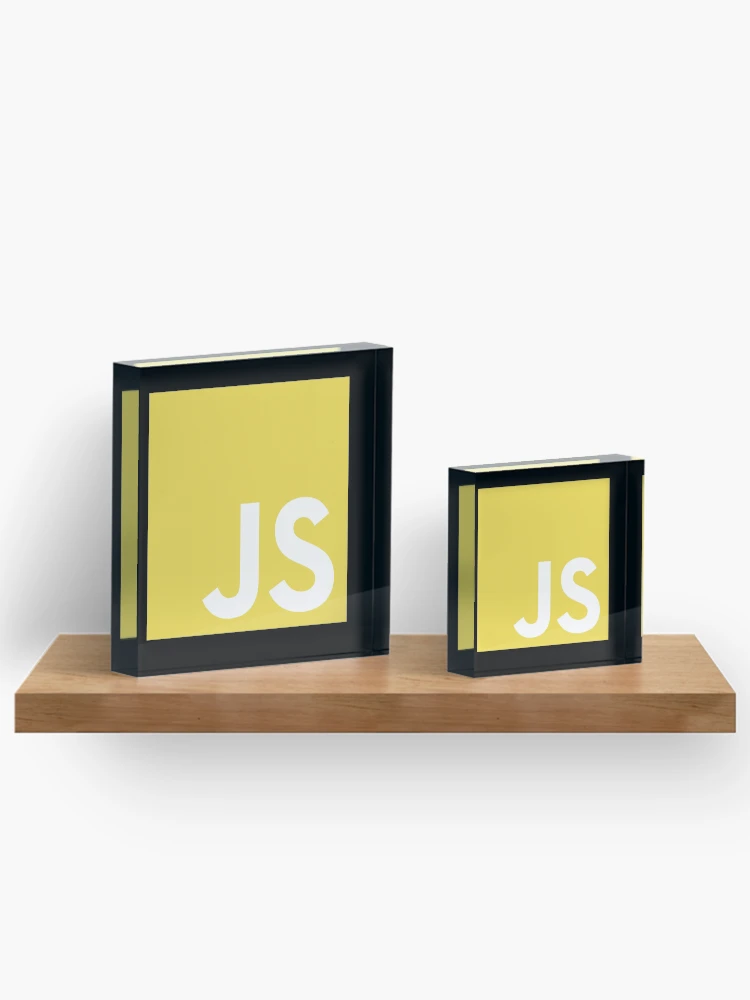 Thumbnail 3 of 5, Acrylic Block, Java Script Logo designed and sold by dimasajeng.
