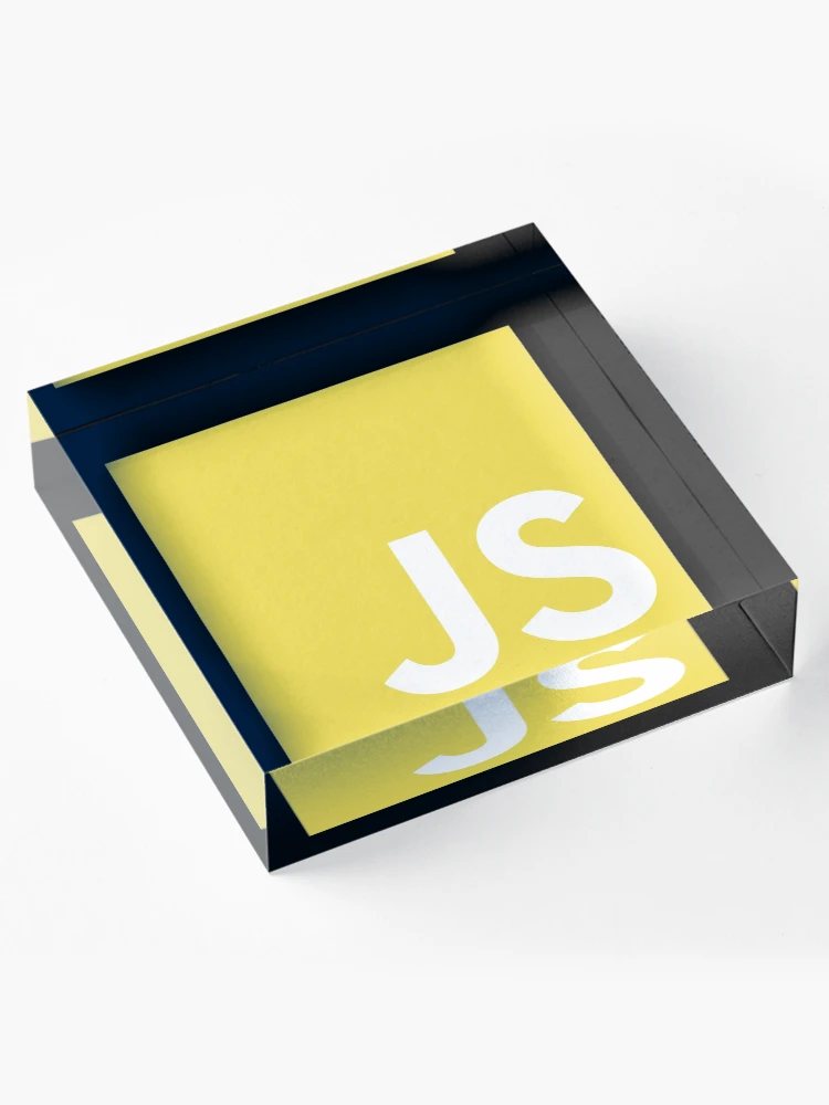 Thumbnail 4 of 5, Acrylic Block, Java Script Logo designed and sold by dimasajeng.