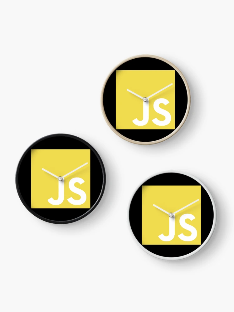 Thumbnail 3 of 4, Clock, Java Script Logo designed and sold by dimasajeng.