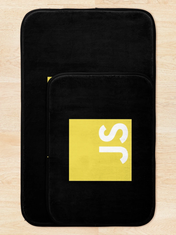 Thumbnail 5 of 6, Bath Mat, Java Script Logo designed and sold by dimasajeng.