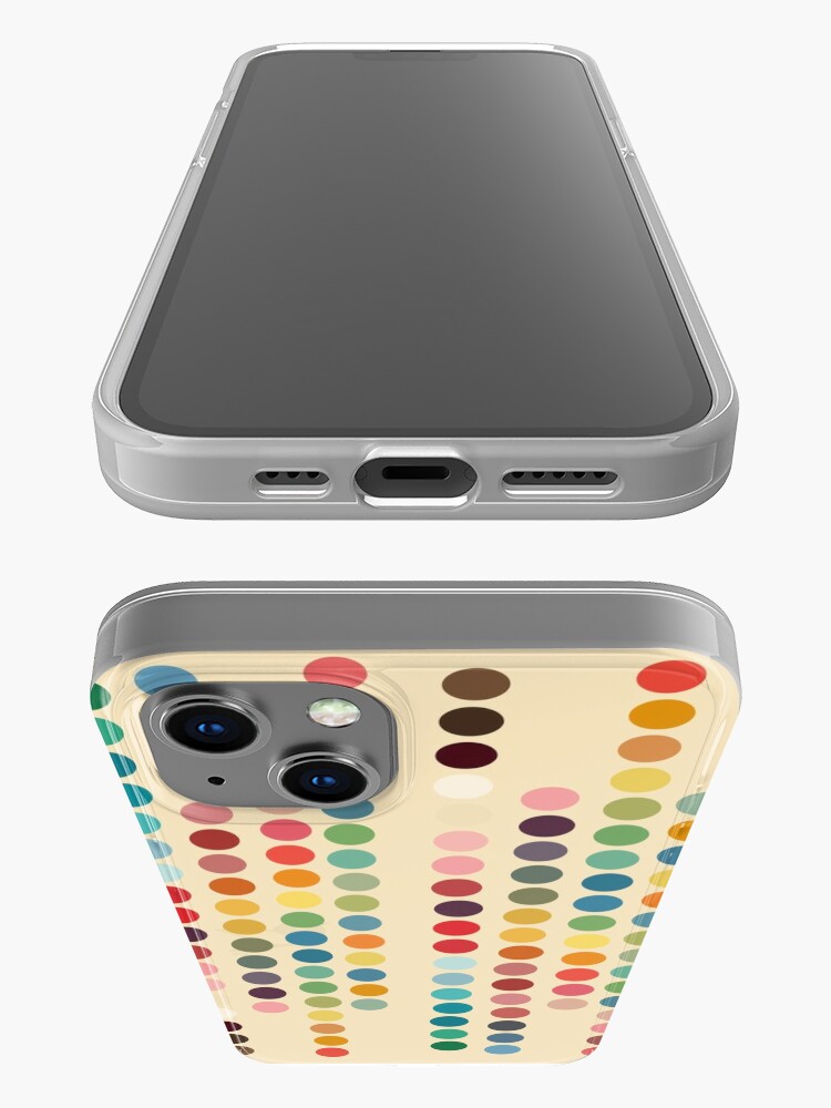 Discover Retro dots iPhone Case