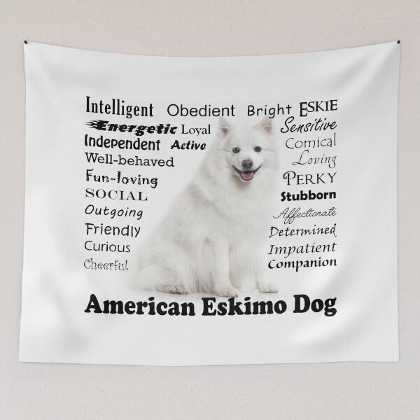 Item preview, American Eskimo Dog Traits designed and sold by DogLove.