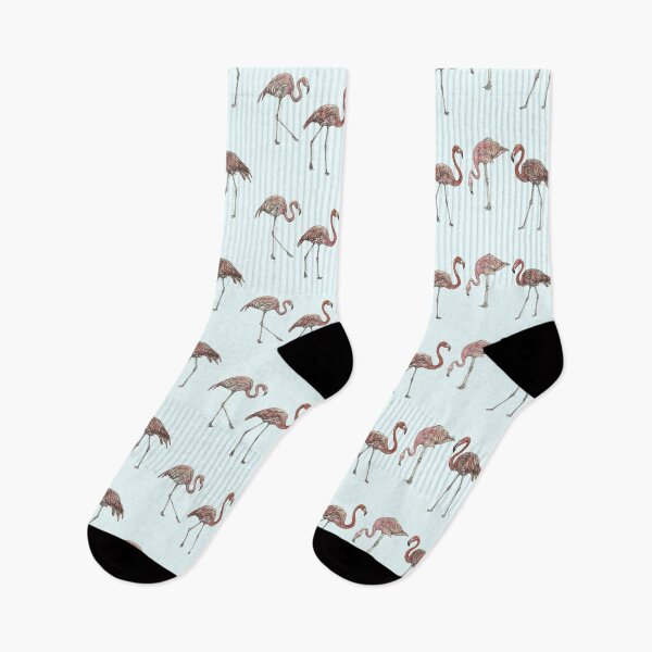 Item preview, Flamboyance of Flamingos designed and sold by SerenSketches.