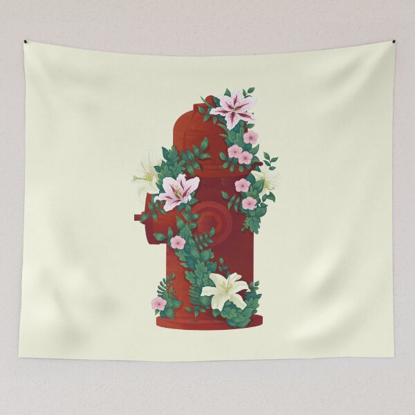 Item preview, Flower Hydrant designed and sold by beesants.