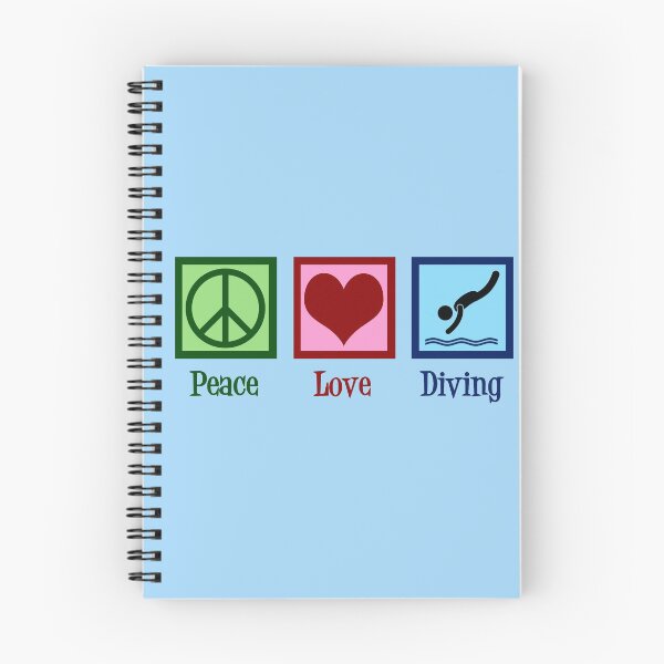 Item preview, Peace Love Diving designed and sold by Epic Love Designs.