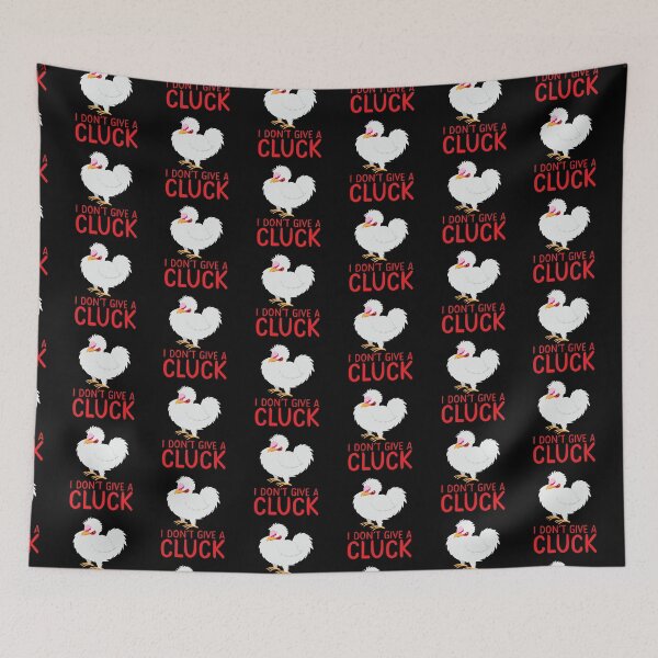 Item preview, I don't give a CLUCK with cute bantam hen designed and sold by jazzydevil.