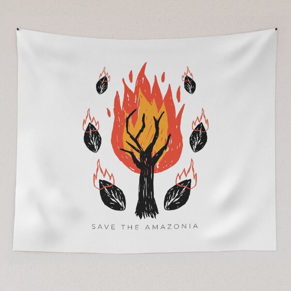 Item preview, Amazon burns off climate protection designed and sold by KleinJenny.