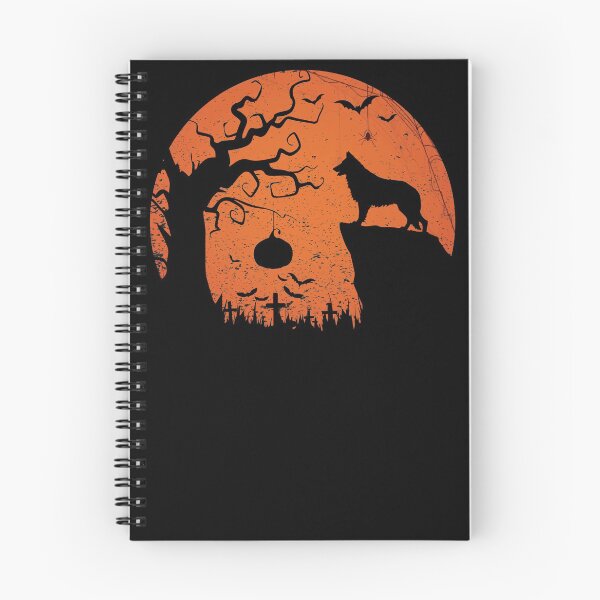 Item preview, Vintage German Shepard Halloween Scary Moon Witch Costume designed and sold by mrsmitful.