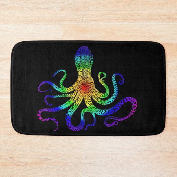 Item preview, RAINBOW OCTOPUS  designed and sold by karmadesigner.