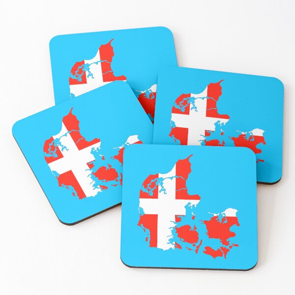 Item preview, Flag of Denmark and Map of Denmark designed and sold by IBMClothing.