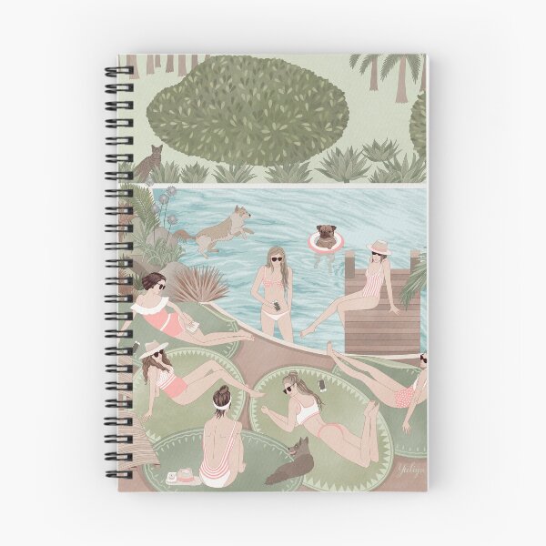 Item preview, Girls by the swimming pool designed and sold by Yuliya Art.
