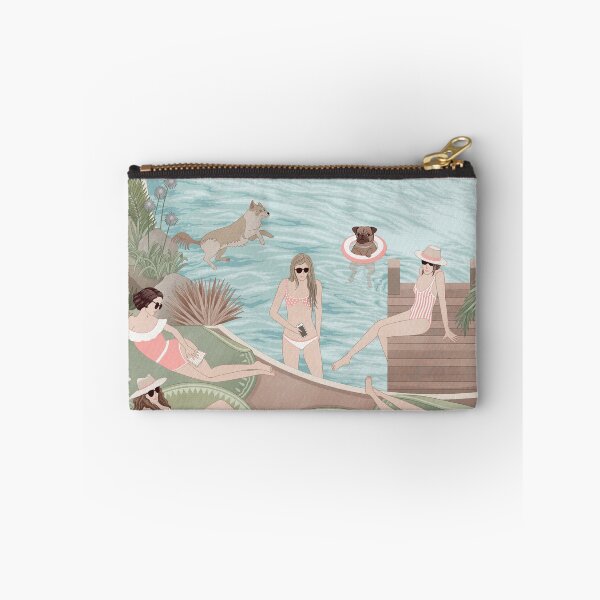 Item preview, Girls by the swimming pool designed and sold by Yuliya Art.