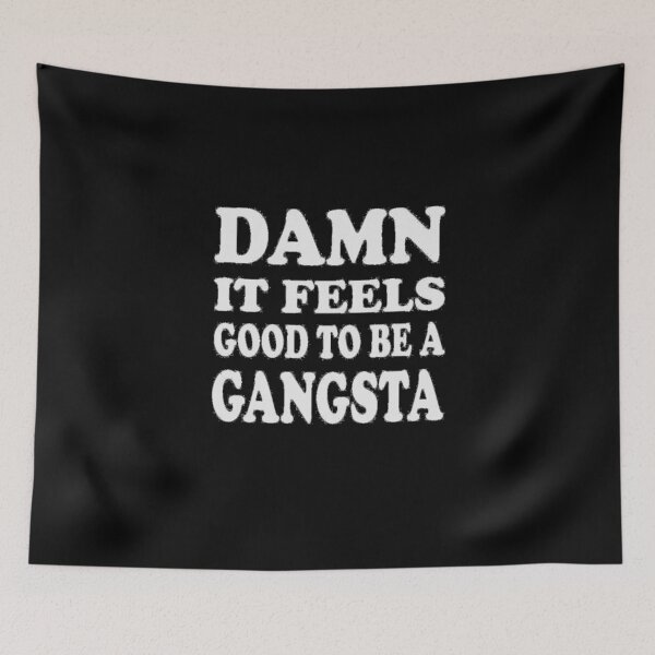 Item preview, Damn it Feels Good to Be a Gangsta Office Space movie song designed and sold by Draculaura2009.