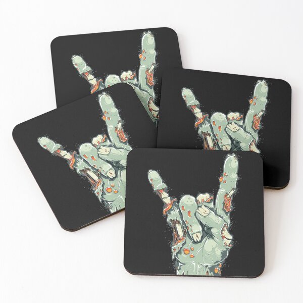 Item preview, Zombie Rock Sign Hand Symbol Fingers  designed and sold by Starquake.