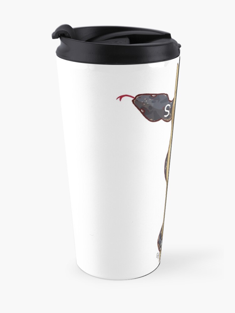 Alternate view of Respect Serpents: Arizona Black Rattlesnake Travel Mug