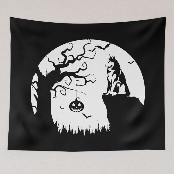 Item preview, Siberian Husky Dog Halloween Witch Costume Styled Husky Mom designed and sold by mrsmitful.