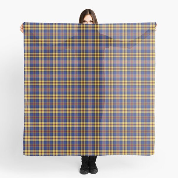 Item preview, Murtagh Tartan Blue and Gold Irish Plaid designed and sold by plaidwerx.