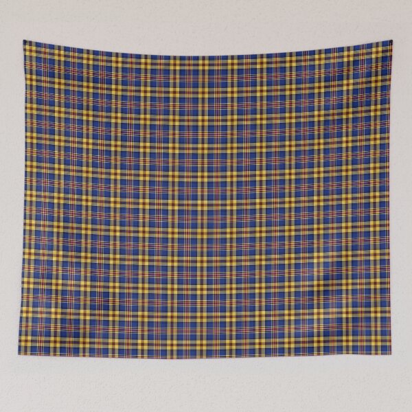 Item preview, Murtagh Tartan Blue and Gold Irish Plaid designed and sold by plaidwerx.