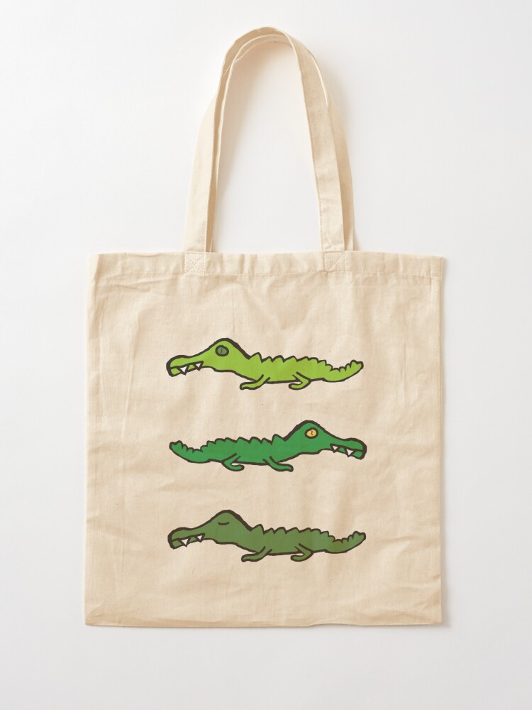 alligator tote bag