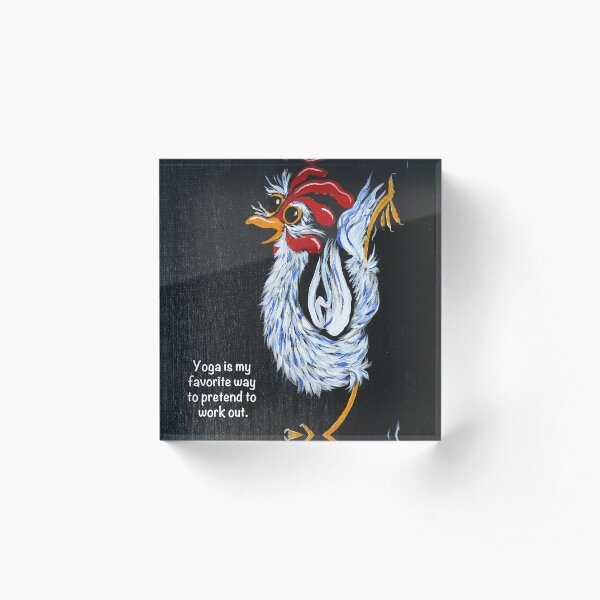 Namaste Acrylic Block