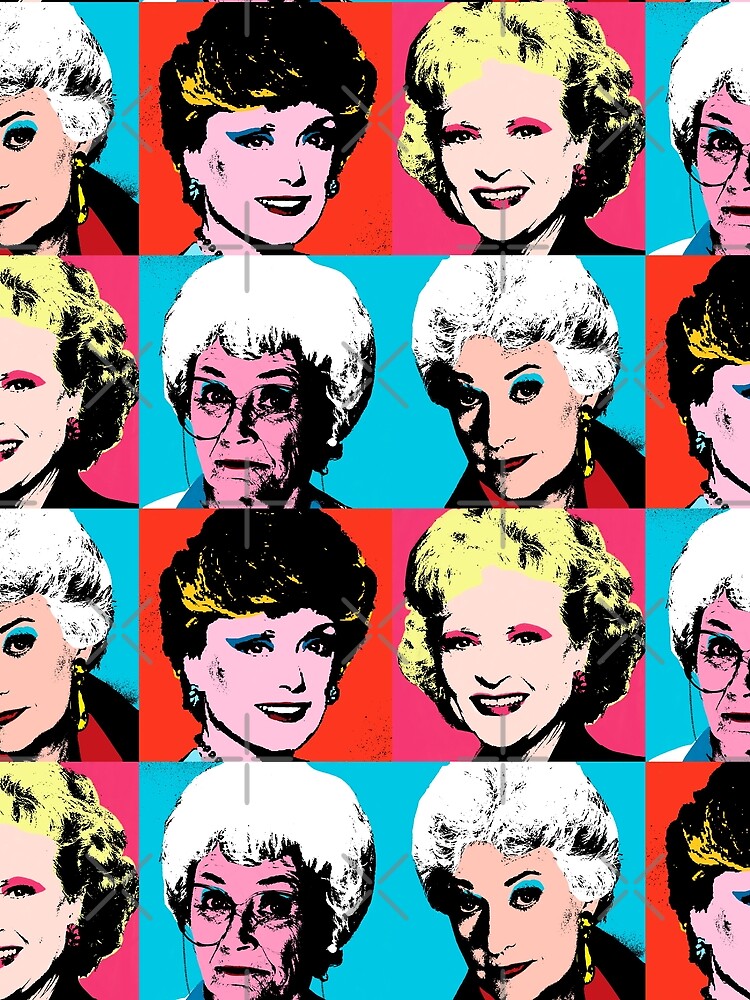 Golden Warhol Girls by Retro-Freak