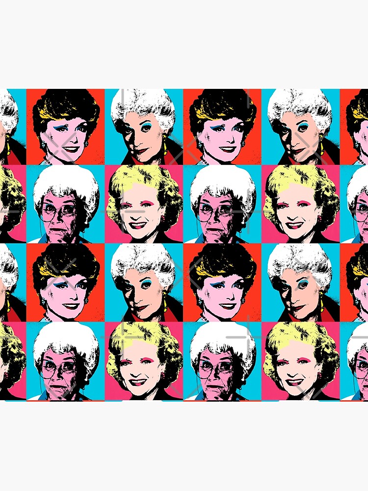 Golden Warhol Girls by Retro-Freak