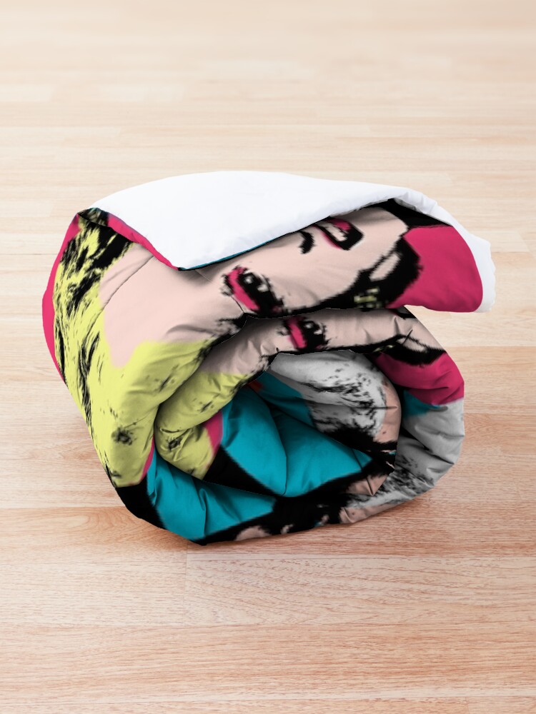 Alternate view of Golden Warhol Girls Comforter