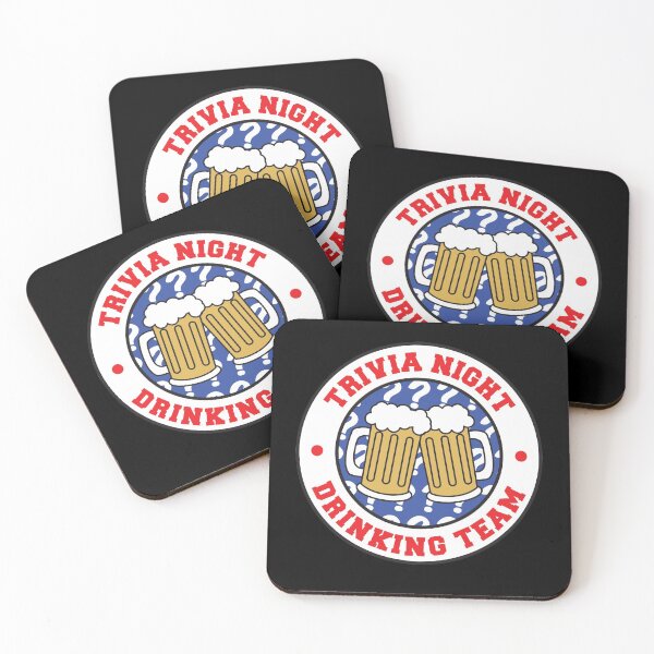 Item preview, Trivia Night Drinking Team Featuring Beers designed and sold by jaycartoonist.