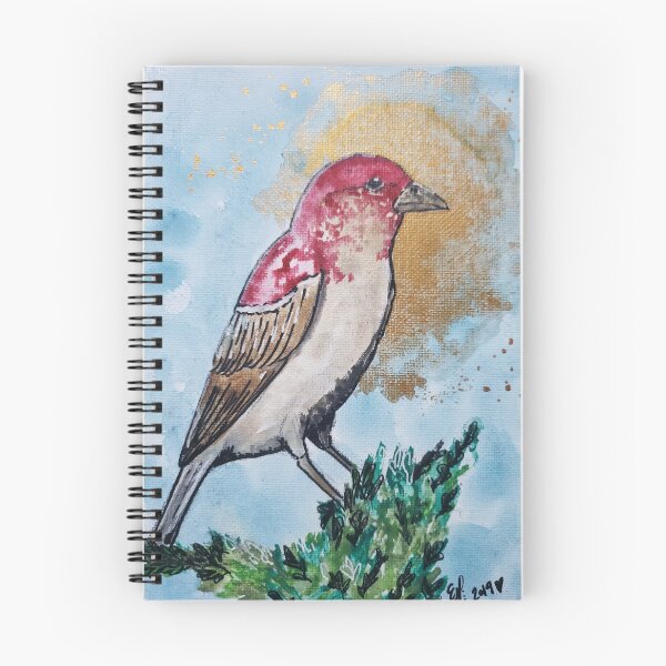 Item preview, House Finch in Watercolor designed and sold by emme76.