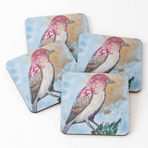 Item preview, House Finch in Watercolor designed and sold by emme76.