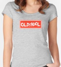 Oldskool Women's Fitted Scoop T-Shirt