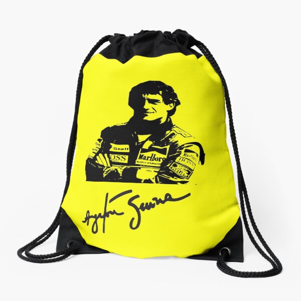 Ayrton Senna tribute Drawstring Bag