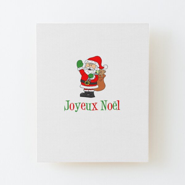 Joyeux Noel Wall Art Redbubble