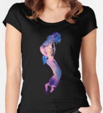 Michael Jackson Birthday Tribute Women's Fitted Scoop T-Shirt