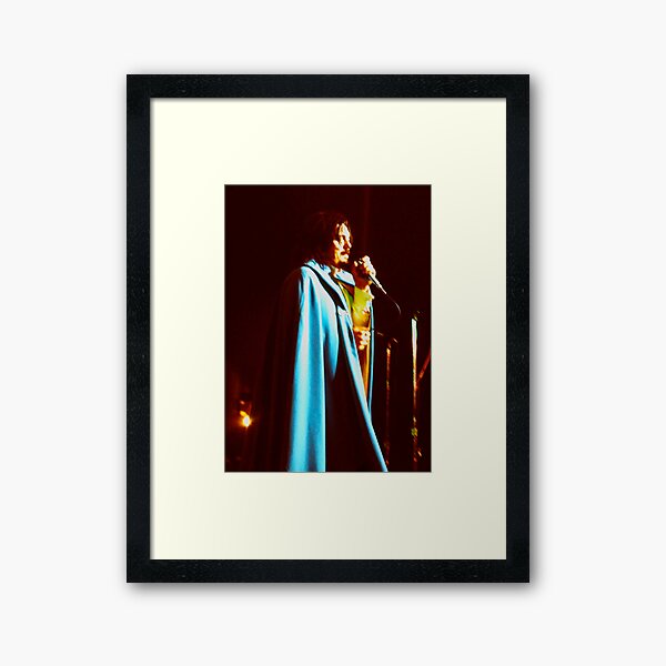 Remembering Don Van Vliet Captain Beefheart Framed Art Print